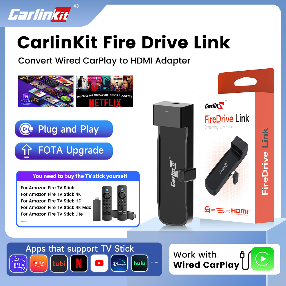 Smart Tv Stick - Carlinkit Supports Fire TV Stick Converter