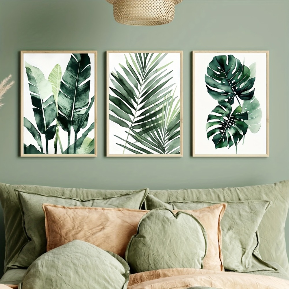 Home Cinema Wall Art - 3pcs frameless canvas painting 3 Posters,Featuring