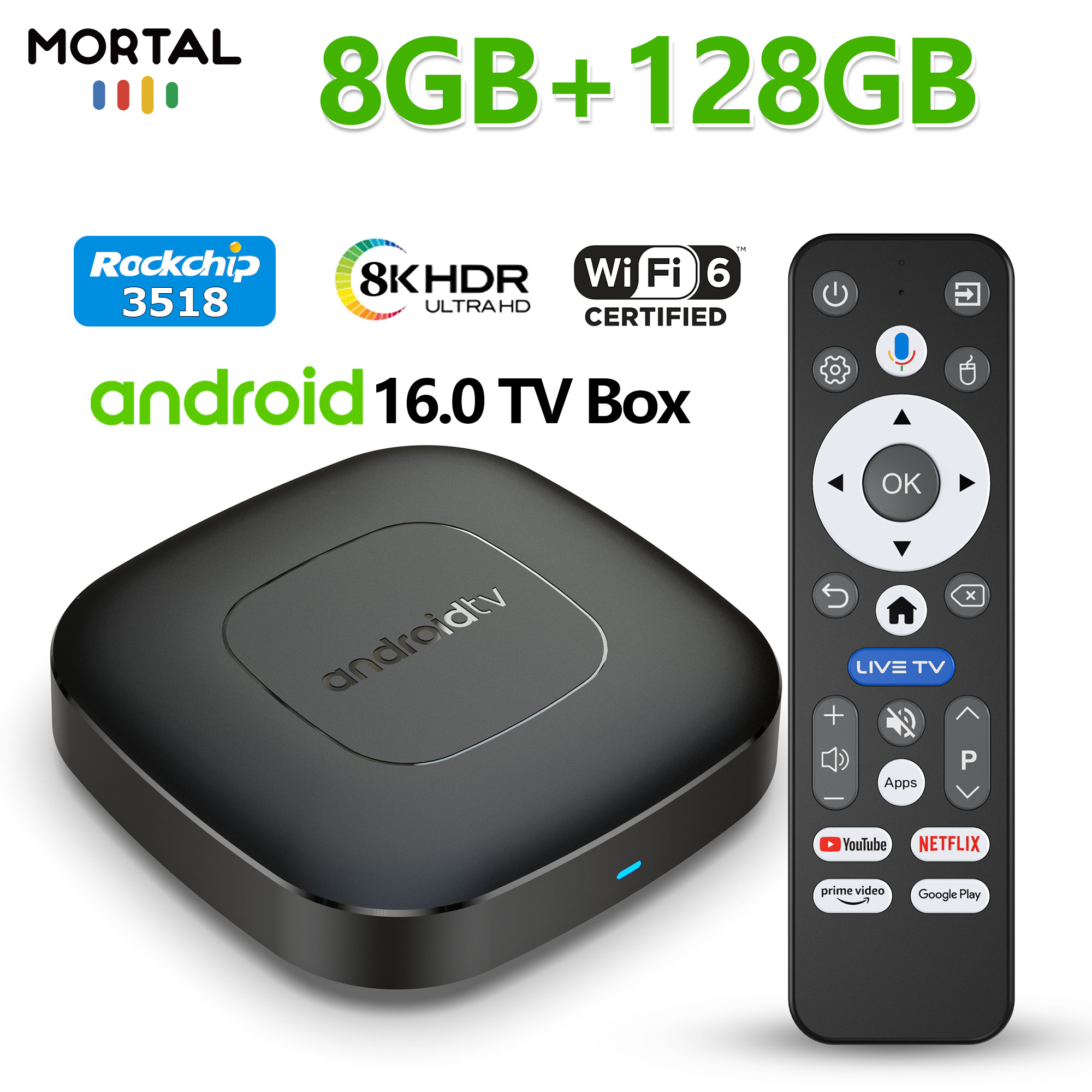 Home Cinema Google - 2026 Smart Android 16 TV Box