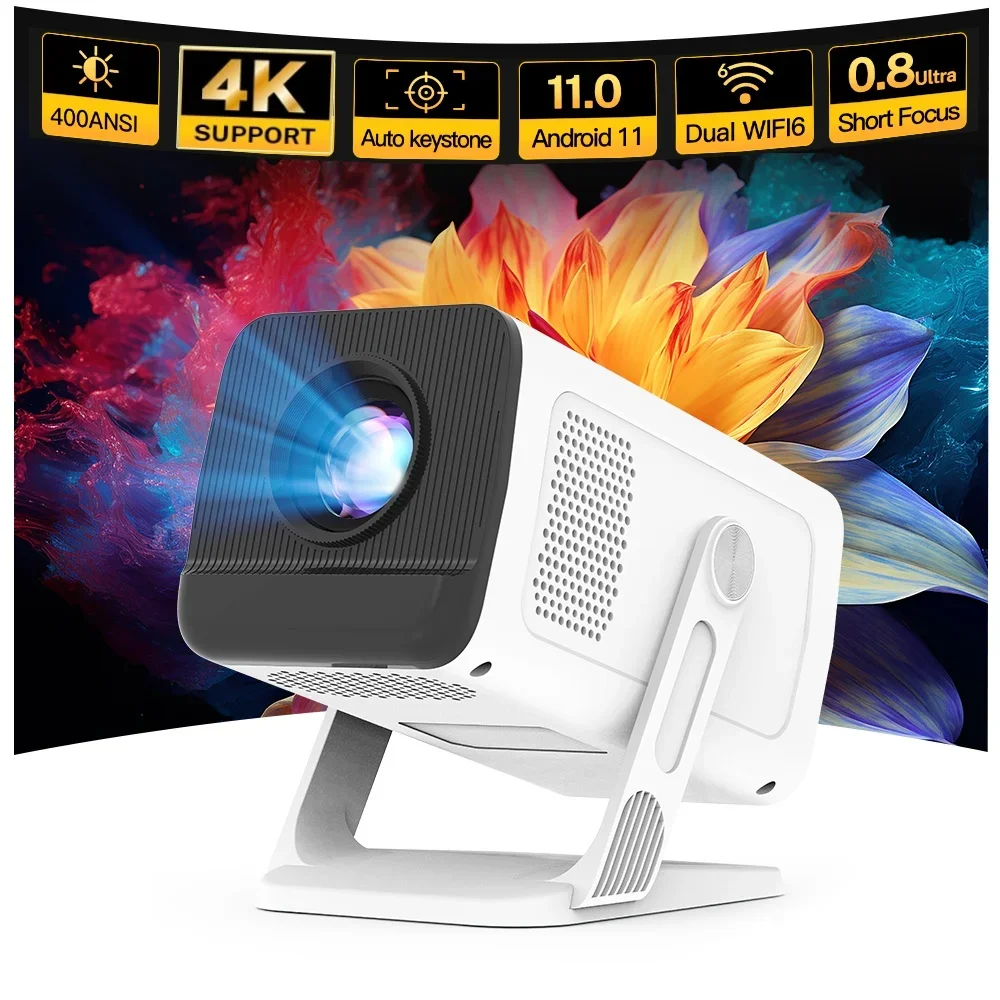 Home Cinema Rack - Mini Projector with Wifi6 and BT5.4