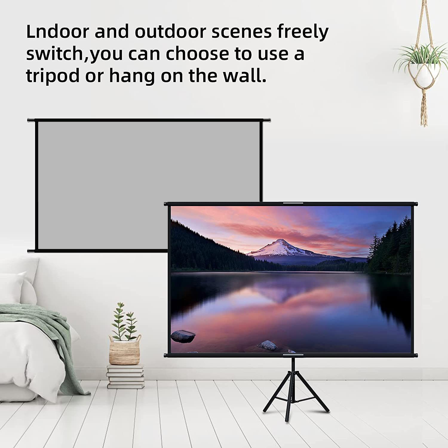 VEIDADZ Projector Screen With  – обзор и цена Home Cinema Rack