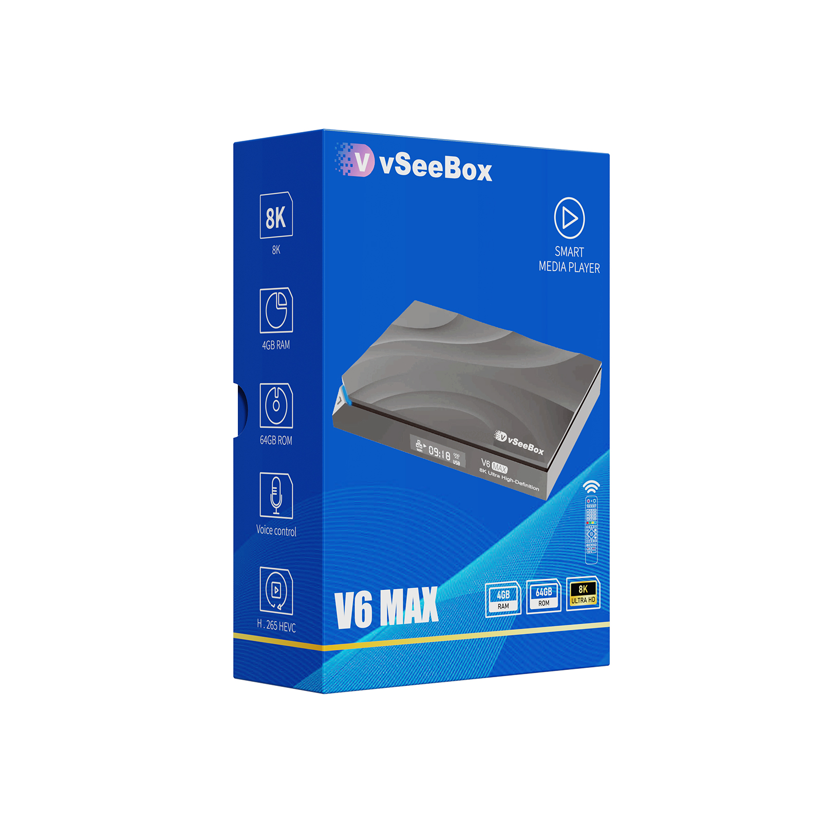 vSeeBox V6 Max 64GB 8K HD Offi – обзор и цена Home Cinema Google
