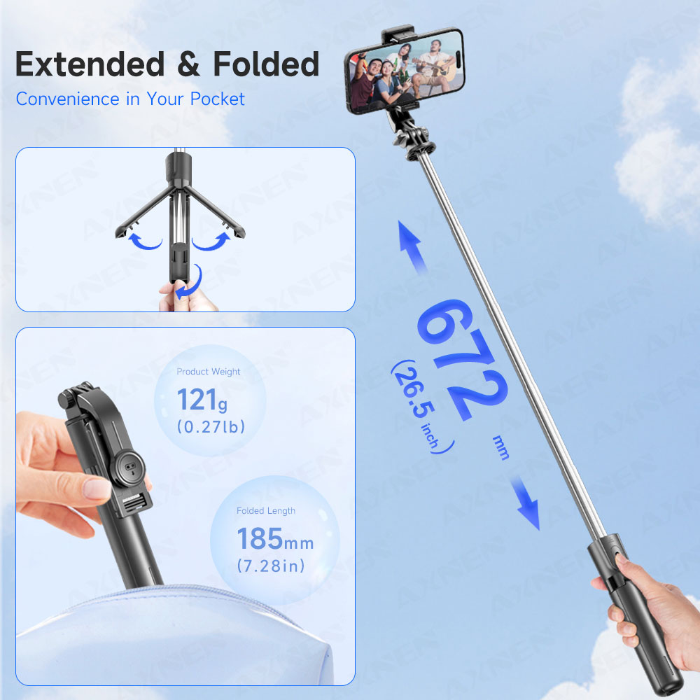 Selfie Stick Tripod with Detac – обзор и цена Smart Tv Stick