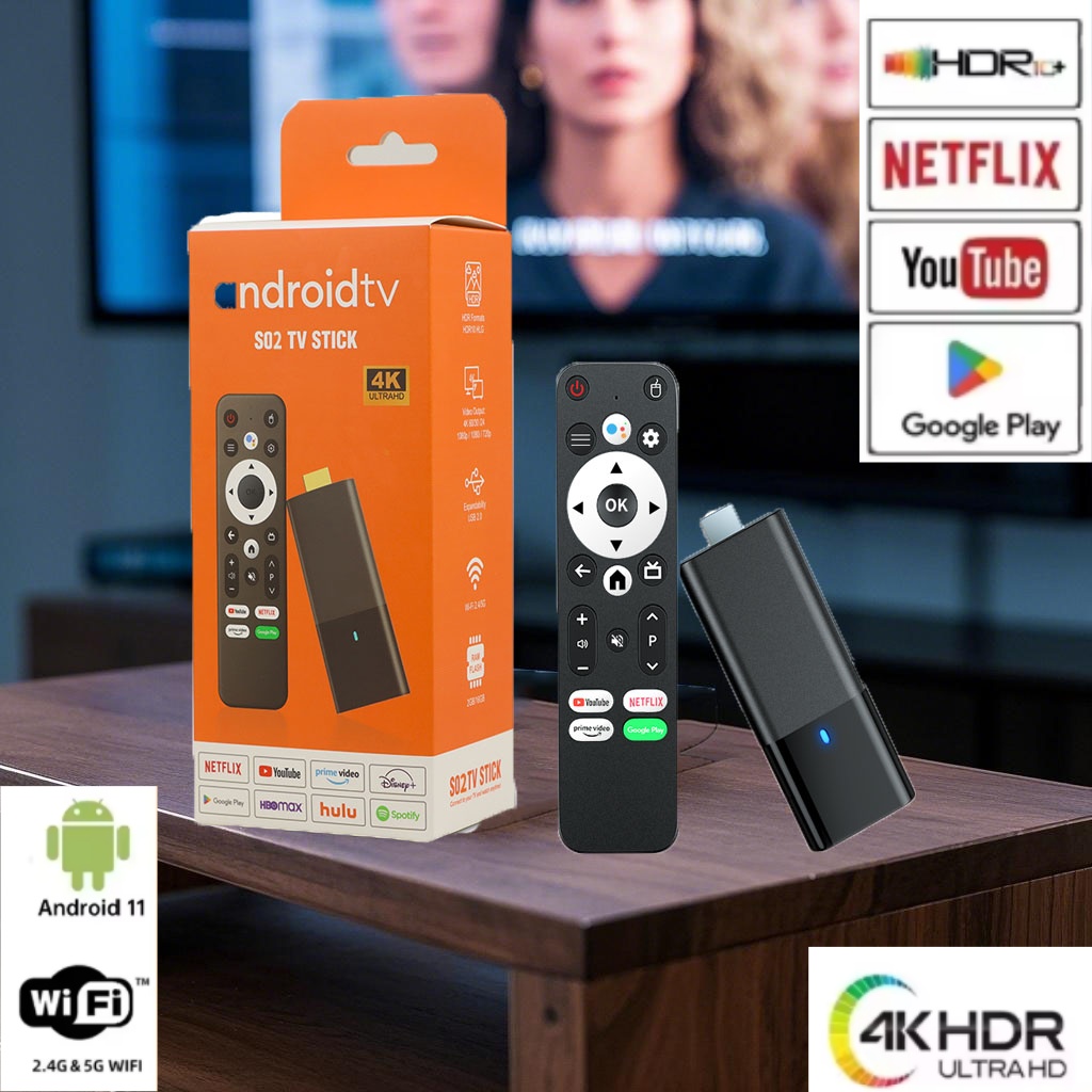 Android S01 Tv Stick 4k Dual W – обзор и цена Home Cinema Google