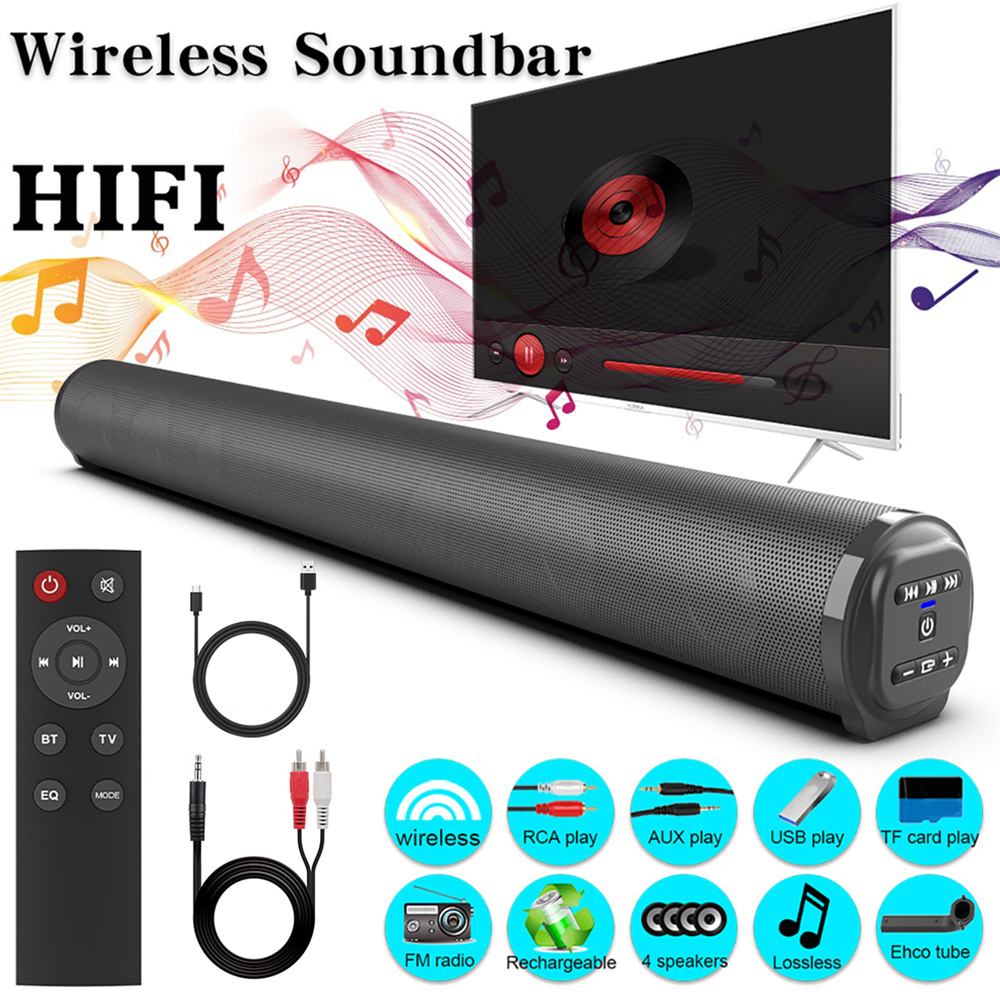 Sound Bar TV Sound System Blue – обзор и цена Home Cinema Speaker System