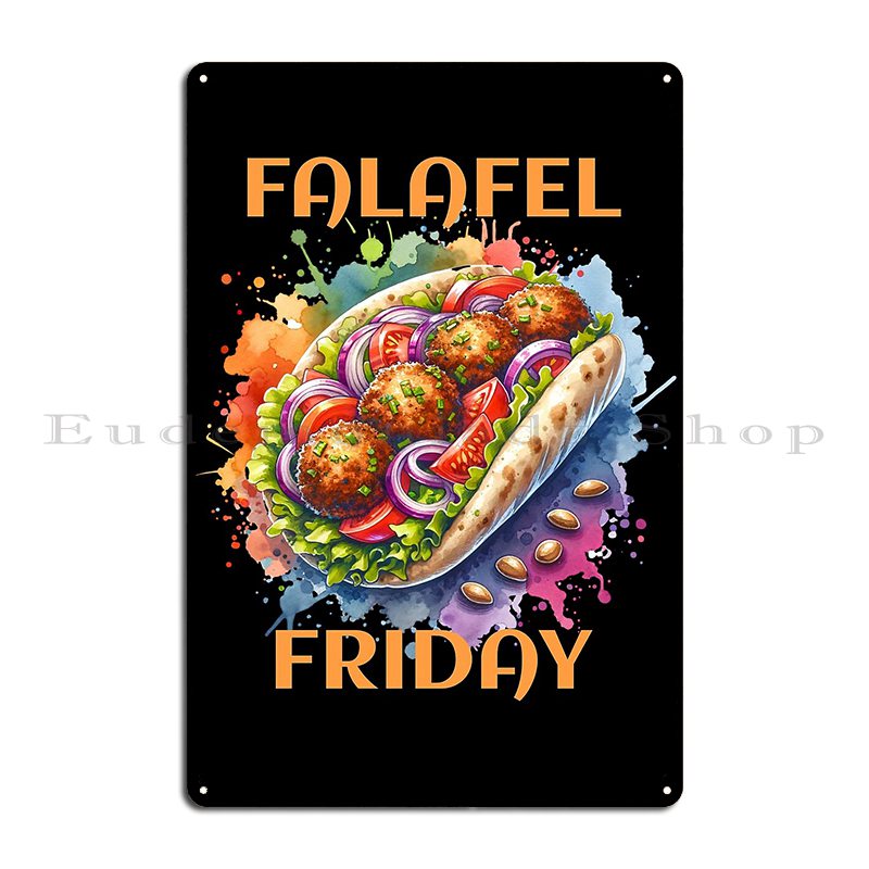 Watercolor Falafel Friday Holi – обзор и цена Home Cinema Wall Design