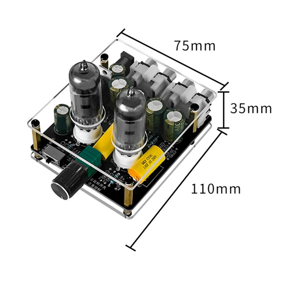 DC12-16V 6K4 Tube Preamplifier – обзор и цена Home Cinema Hifi