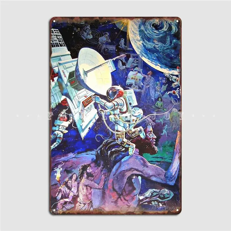 Spaceship Earth Mural Metal Si – обзор и цена Home Cinema Wall Design