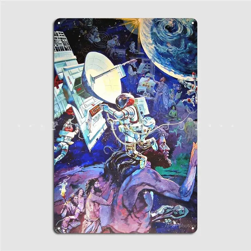 Spaceship Earth Mural Metal Si – обзор и цена Home Cinema Wall Design
