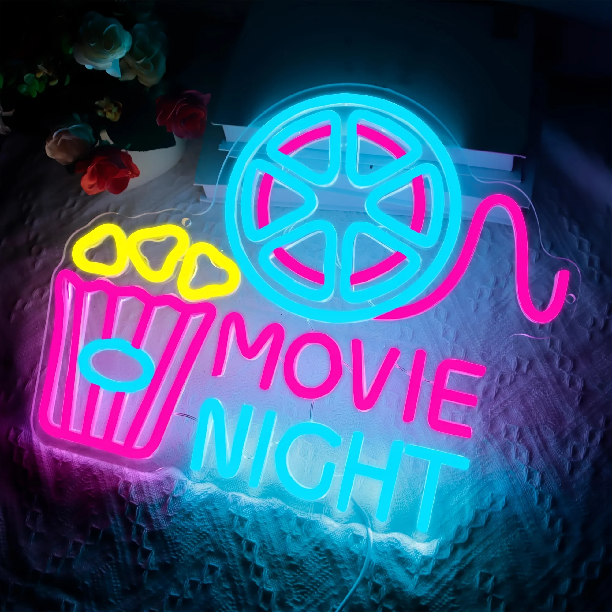 Popcorn Movie Night Paper Box  – обзор и цена Home Cinema Wall Lights