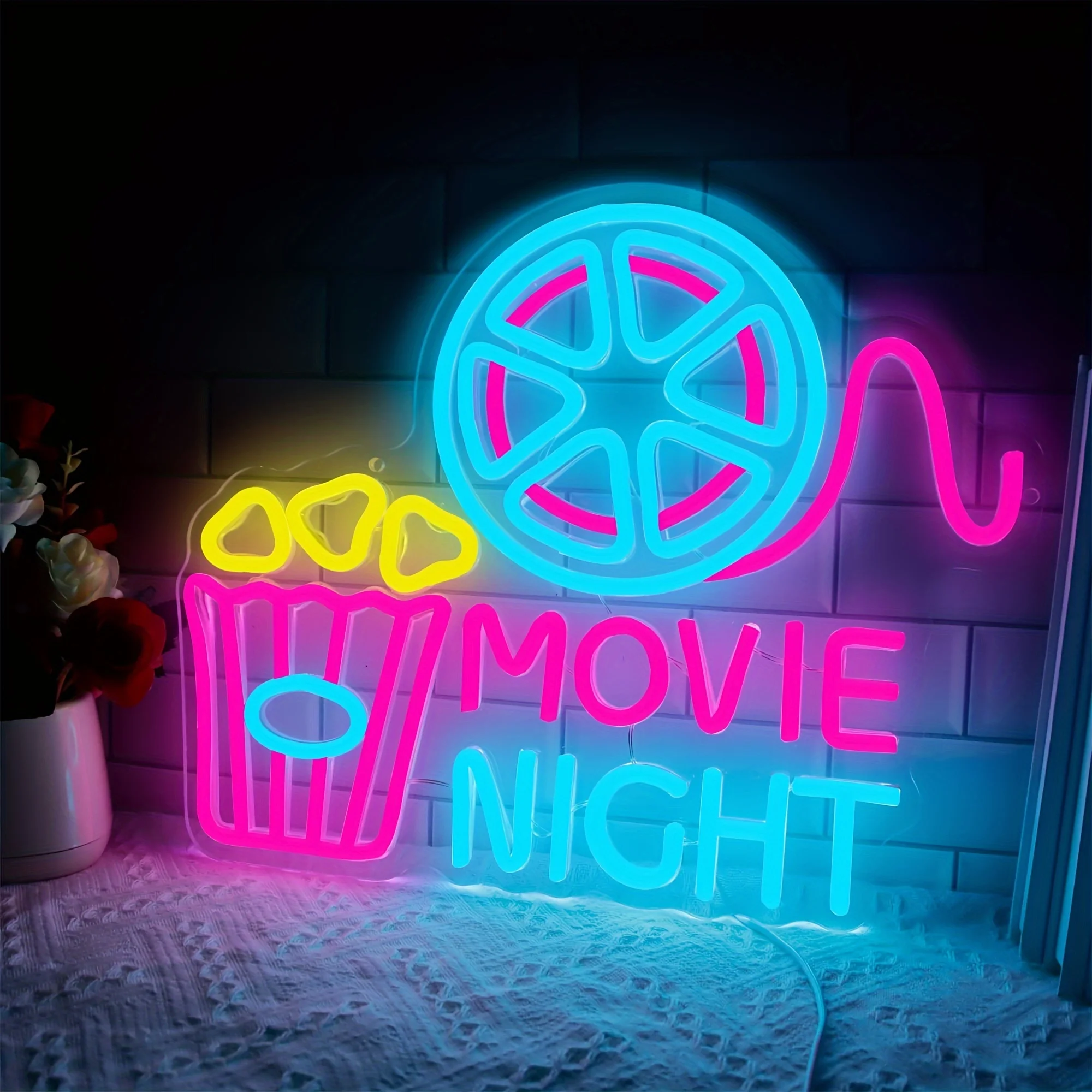Popcorn Movie Night Paper Box  – обзор и цена Home Cinema Wall Lights