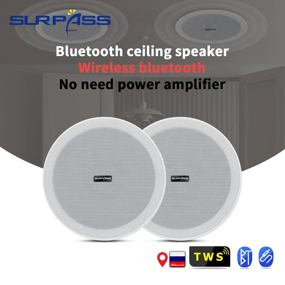 Ceiling Bluetooth Speaker 6inc – обзор и цена Home Cinema Speaker System