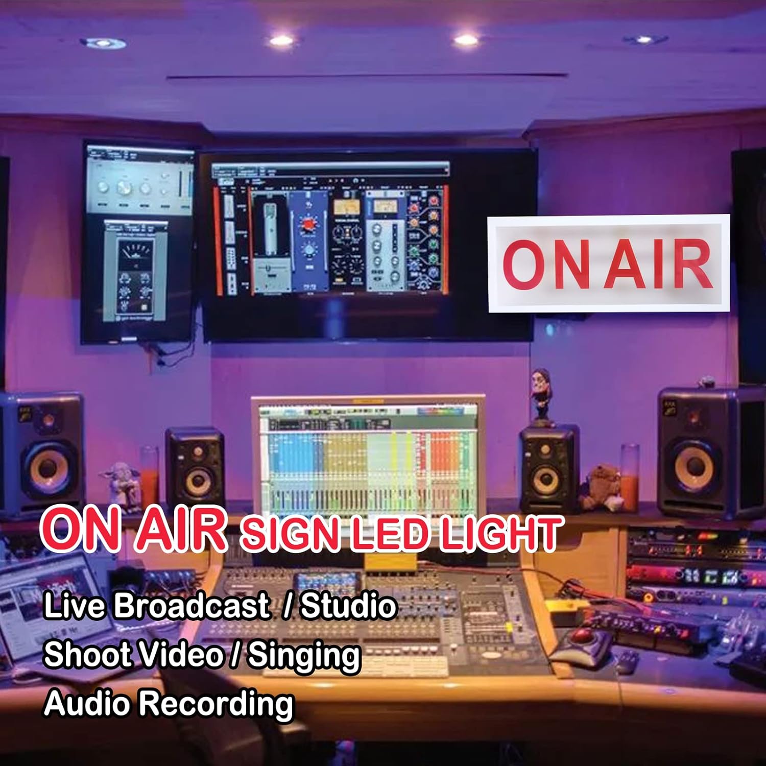 ON AIR SIGN LED LIGHT Recordin – обзор и цена Home Cinema Wall Lights