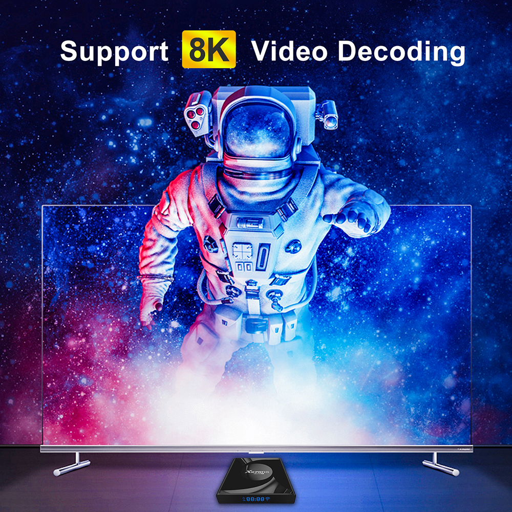X88 Pro 13 4GB 64GB 32GB Smart – обзор и цена Home Cinema Google