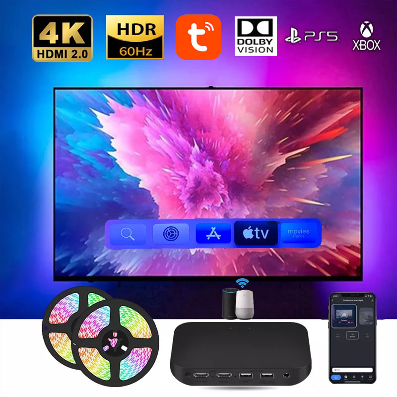 Smart Ambient TV Led Backlight – обзор и цена Home Cinema Google