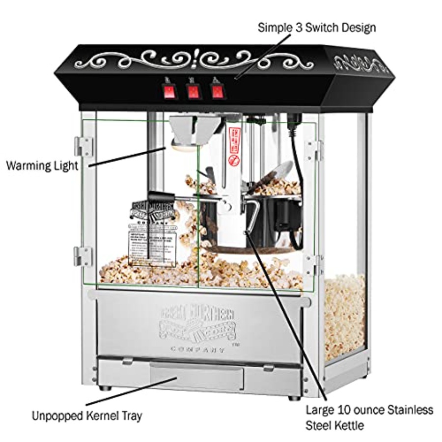 Perfect Popper Popcorn Machine – обзор и цена Popcorn Machine Home
