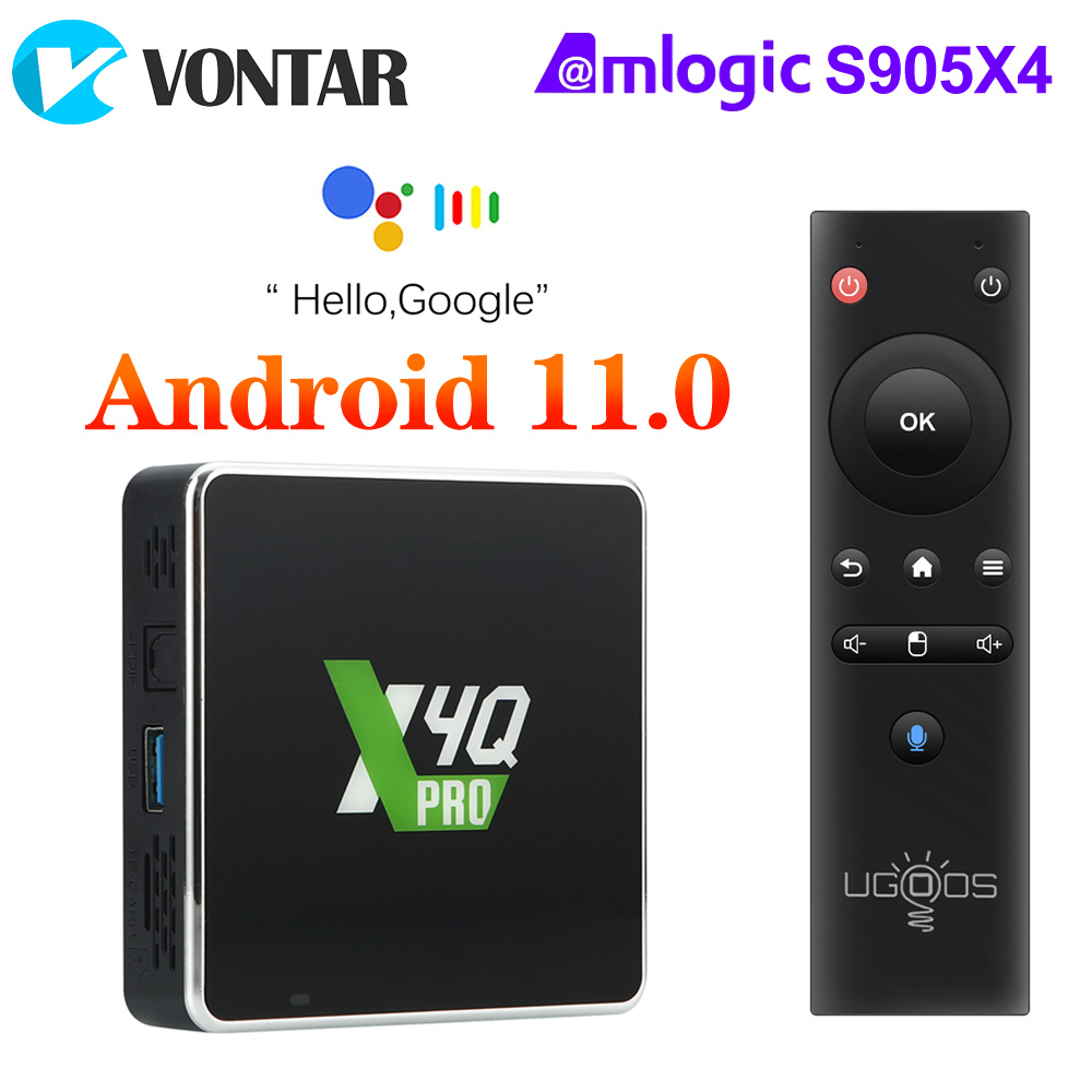 UGOOS X4Q Pro LPDDR4 4GB 32GB  – обзор и цена Home Cinema Google