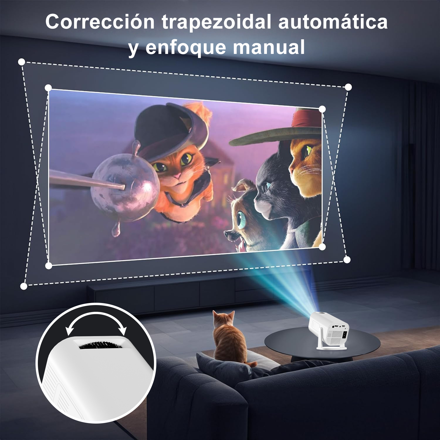 Salange Android 14 P330W Proje – обзор и цена Home Cinema Rack