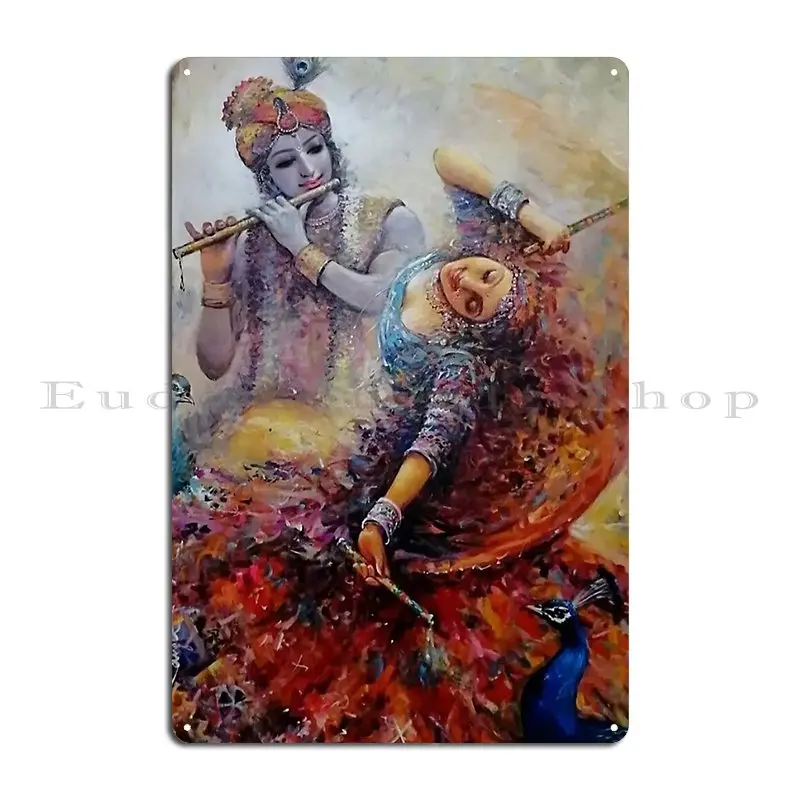 Radha Krishna Metal Sign Wall  – обзор и цена Home Cinema Wall Design