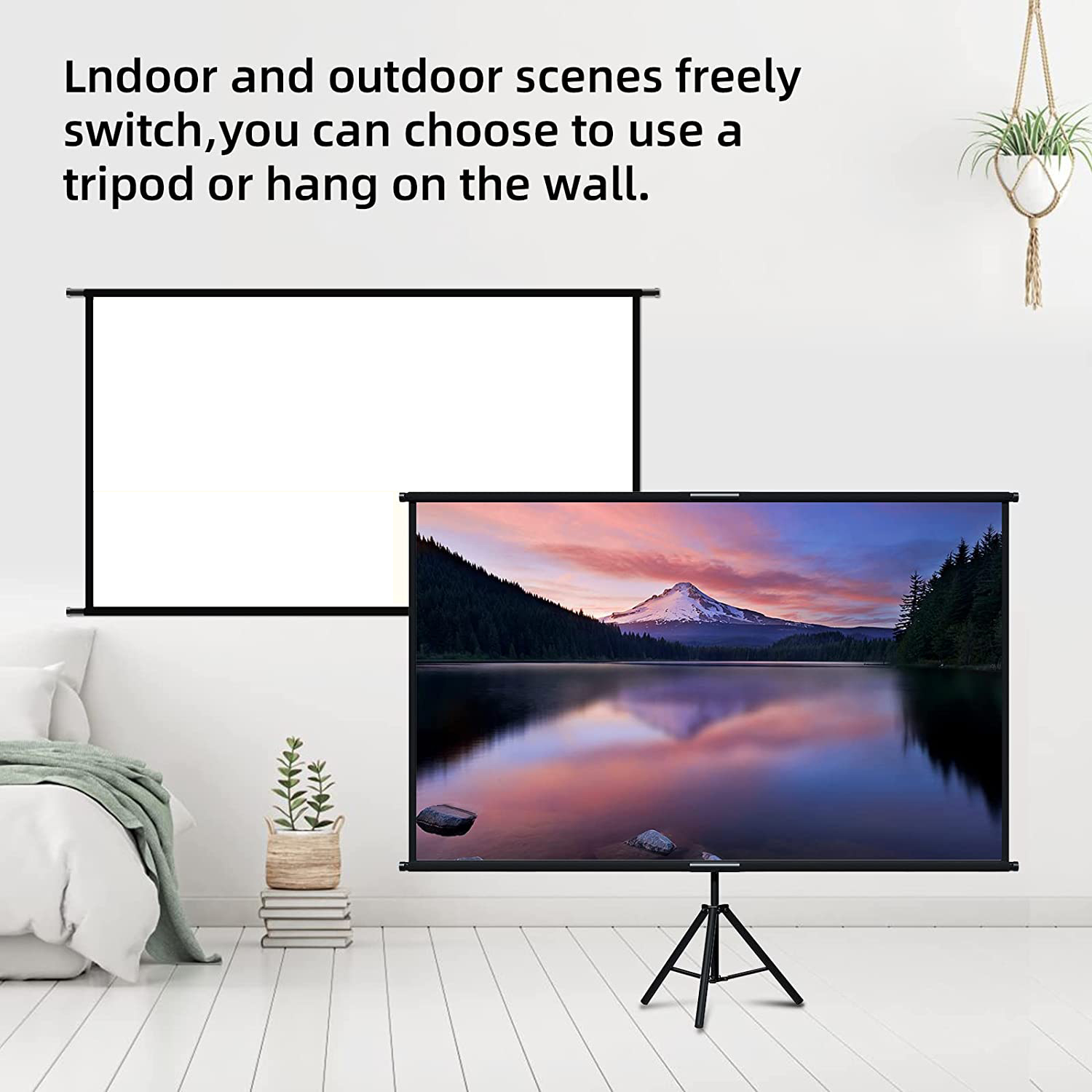 VEIDADZ Projector Screen With  – обзор и цена Home Cinema Rack