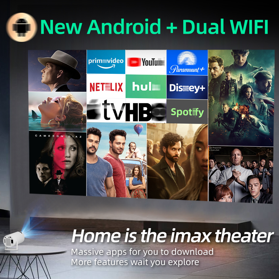 4K home theater projector, bui – обзор и цена Home Cinema Speaker System