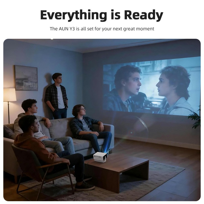 AUN Y3 MINI Projector Home The – обзор и цена Home Cinema Speaker System