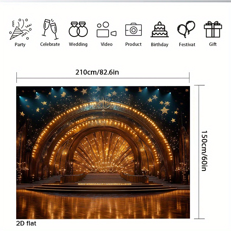 Luxury Golden Theater Stage Ar – обзор и цена Home Cinema Wall Lights