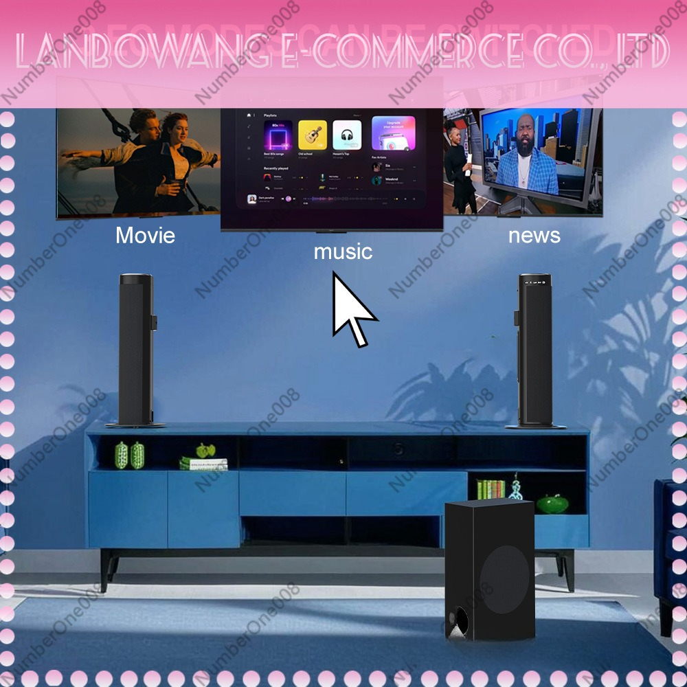 2.1 Channel Soundbar Bluetooth – обзор и цена Home Cinema Wall Lights