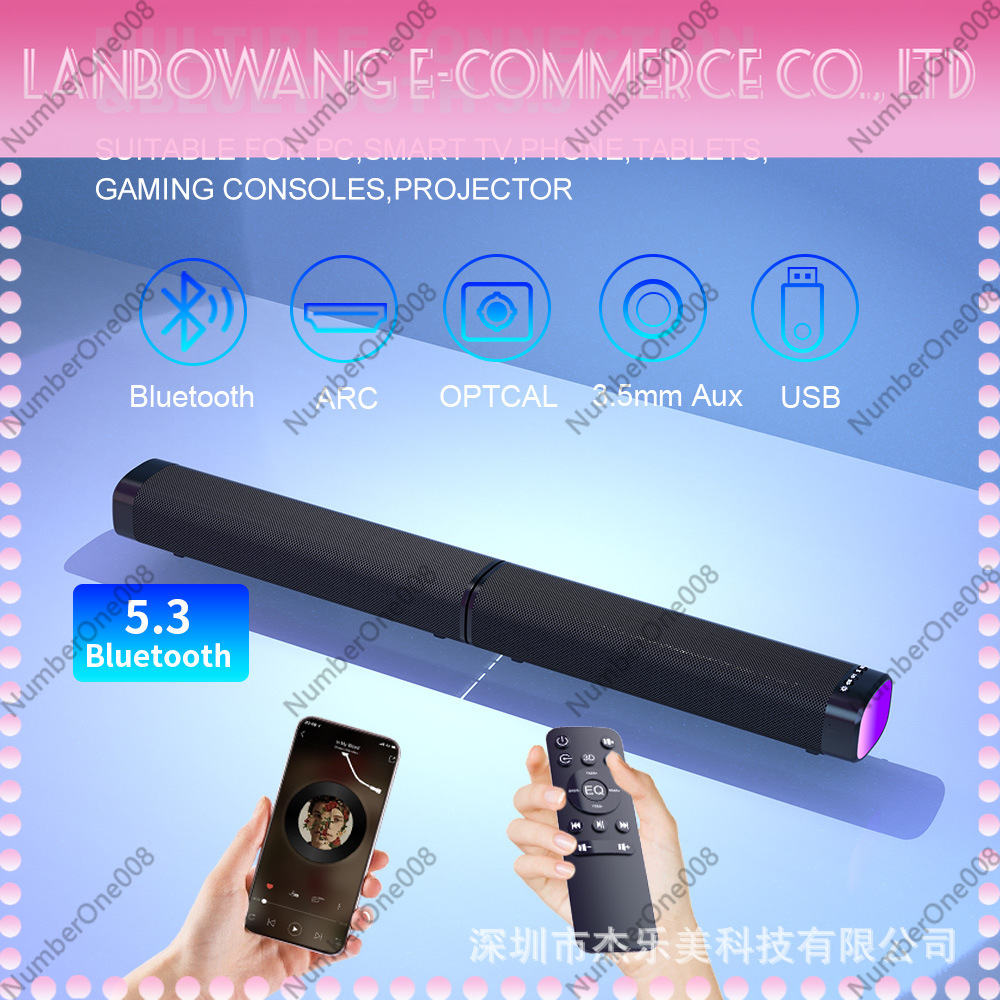 2.1 Channel Soundbar Bluetooth – обзор и цена Home Cinema Wall Lights