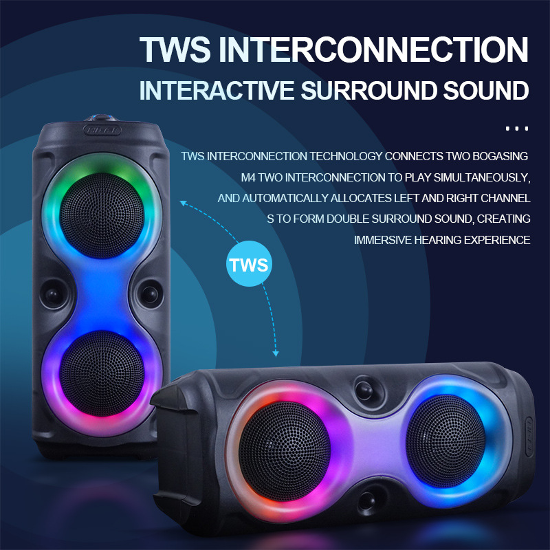 4inch Wireless Portable RGB Li – обзор и цена Home Cinema Speaker System