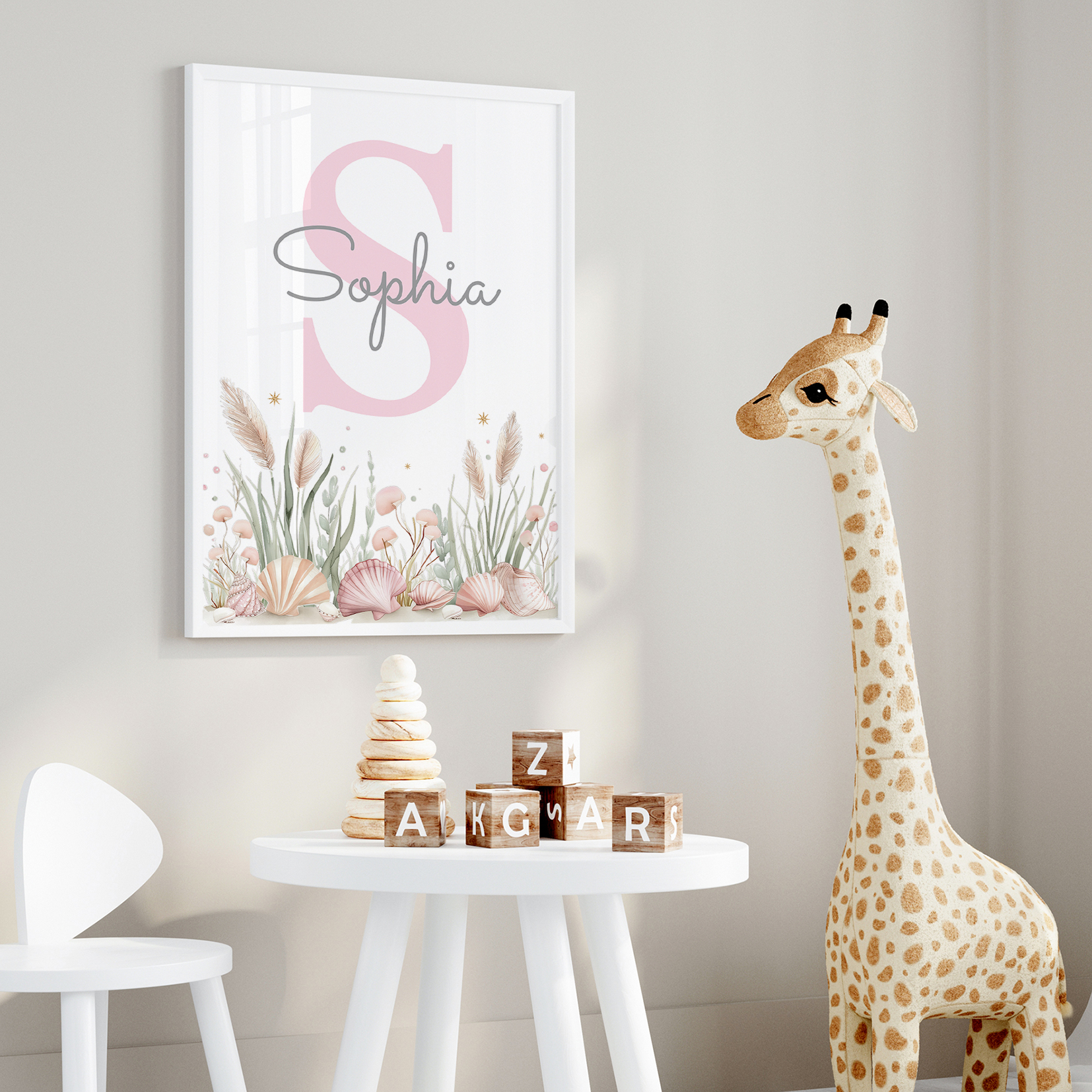 3pcs Personalized Custom Name  – обзор и цена Home Cinema Wall Art