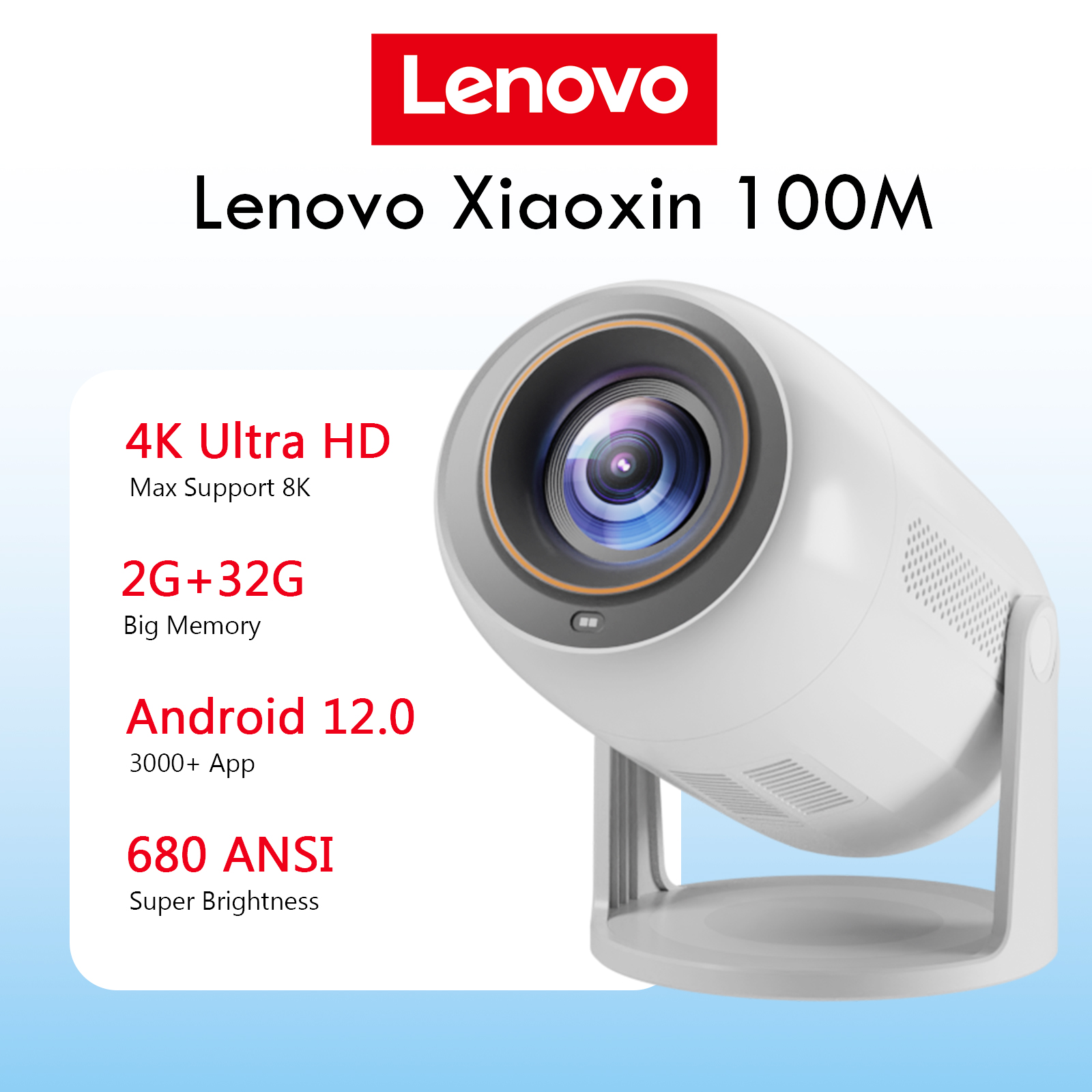 Lenovo Portable 4K Projector 1 – обзор и цена Home Cinema Rack
