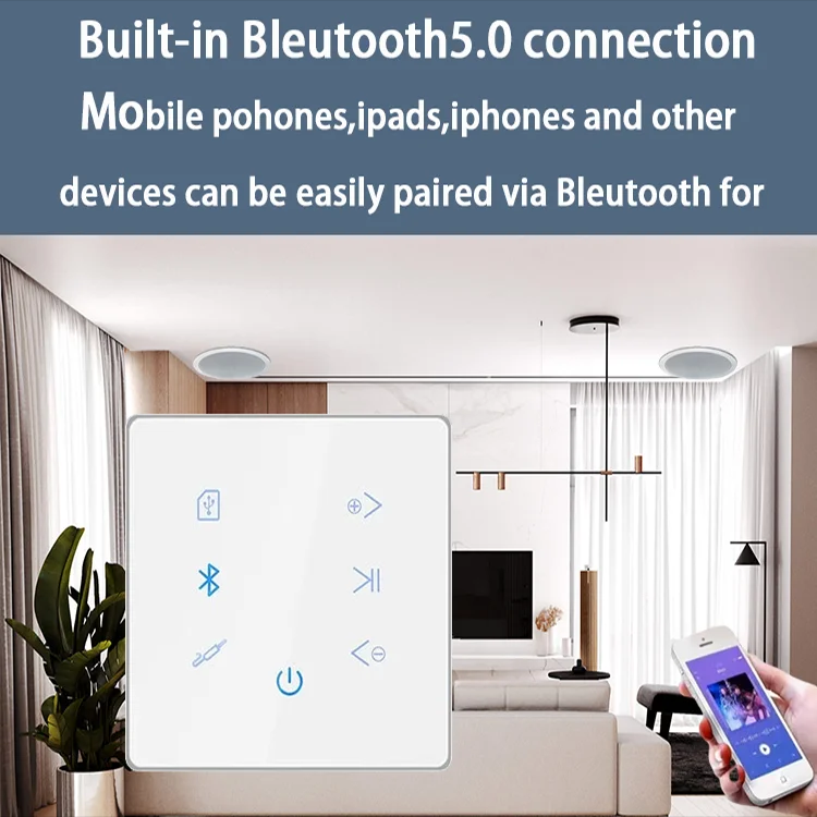 Bluetooth Wall Amplifier Home  – обзор и цена Home Cinema Speaker System