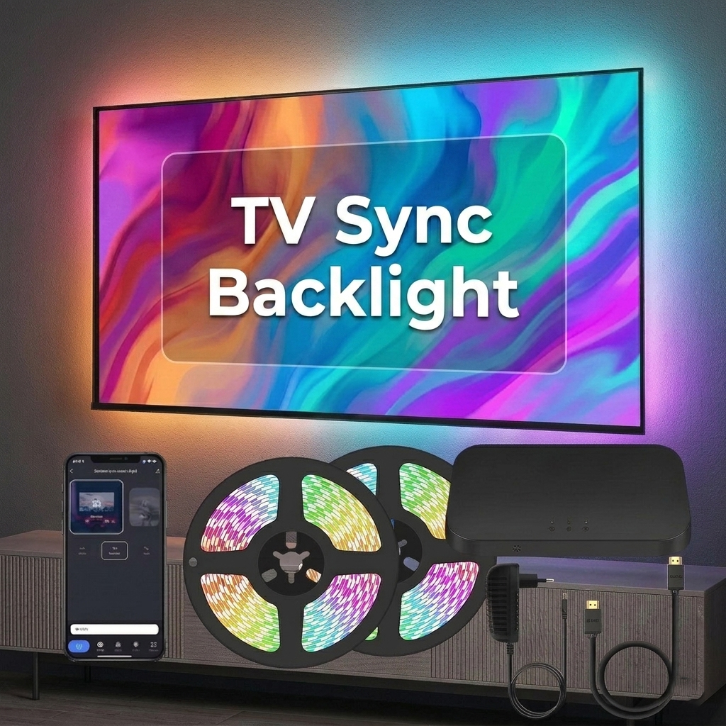 Smart Ambient TV Led Backlight – обзор и цена Home Cinema Google