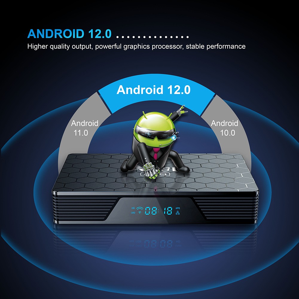 X98H Pro Smart TV Box 6K 2.4&5 – обзор и цена Home Cinema Google