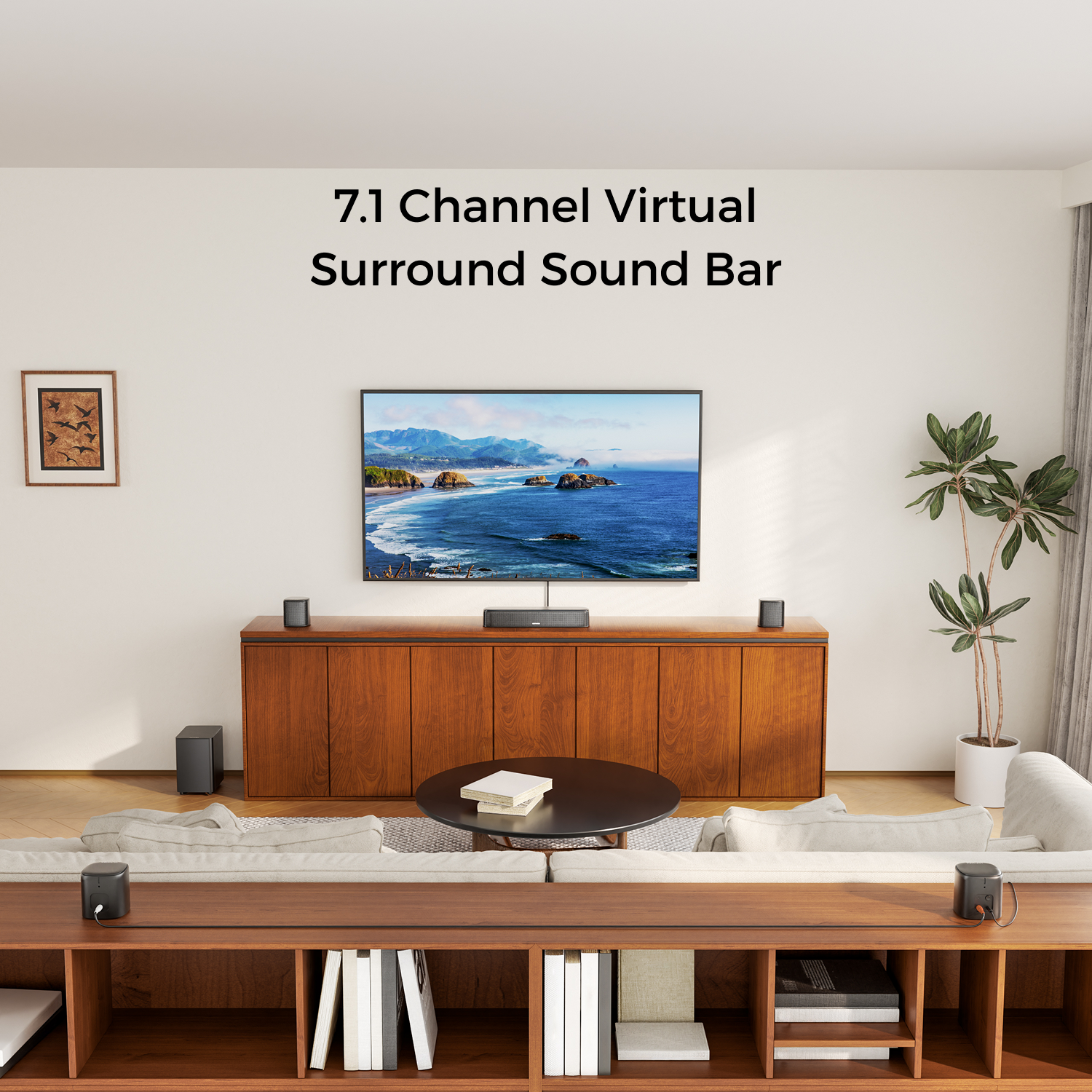 ULTIMEA 7.1 Channel Sound Bar  – обзор и цена Home Cinema Speaker System