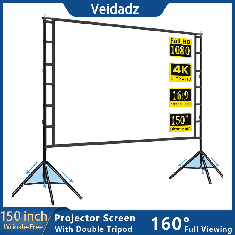 VEIDADZ Projector Screen With  – обзор и цена Home Cinema Rack