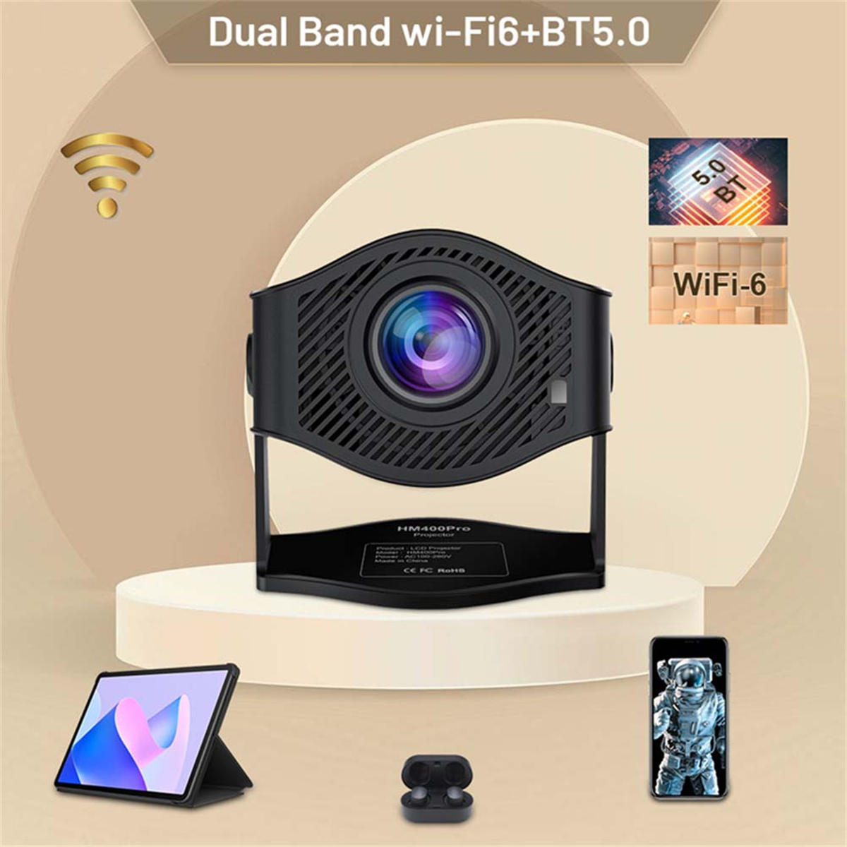 A74Z PRO Projector 4K Android  – обзор и цена Home Cinema Projector
