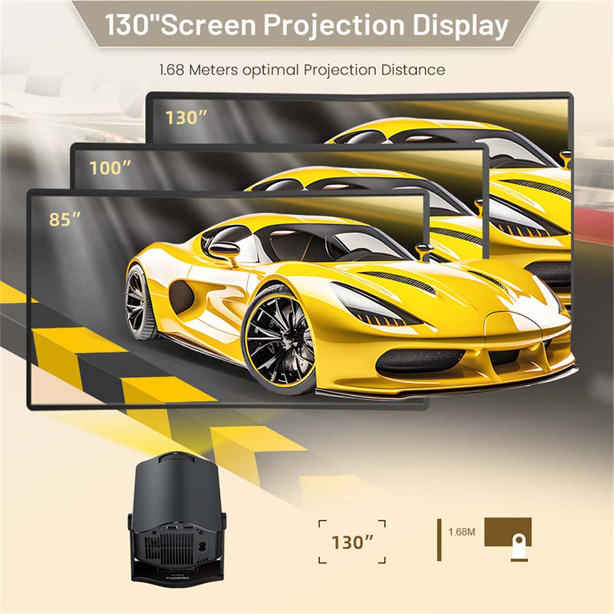 A74Z PRO Projector 4K Android  – обзор и цена Home Cinema Projector
