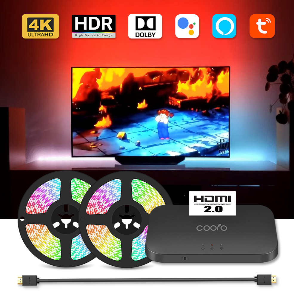 HDMI 2.0 2.1 Ambient TV PC Bac – обзор и цена Home Cinema Google