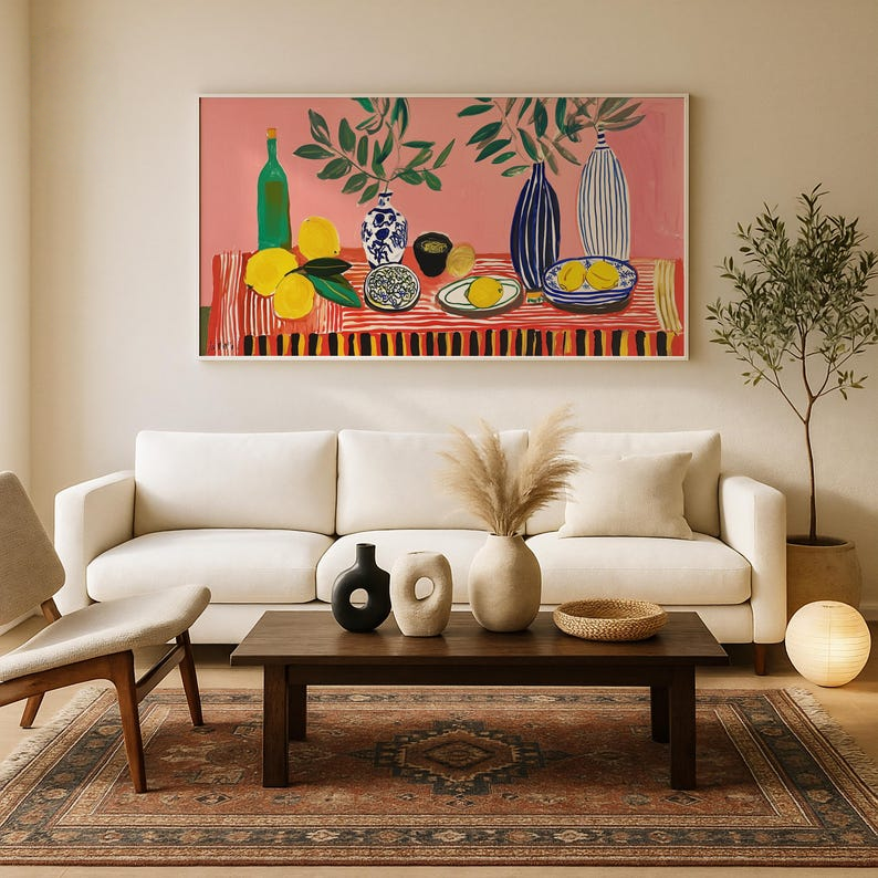 Mediterranean Lemon Kitchen Ca – обзор и цена Home Cinema Wall Art