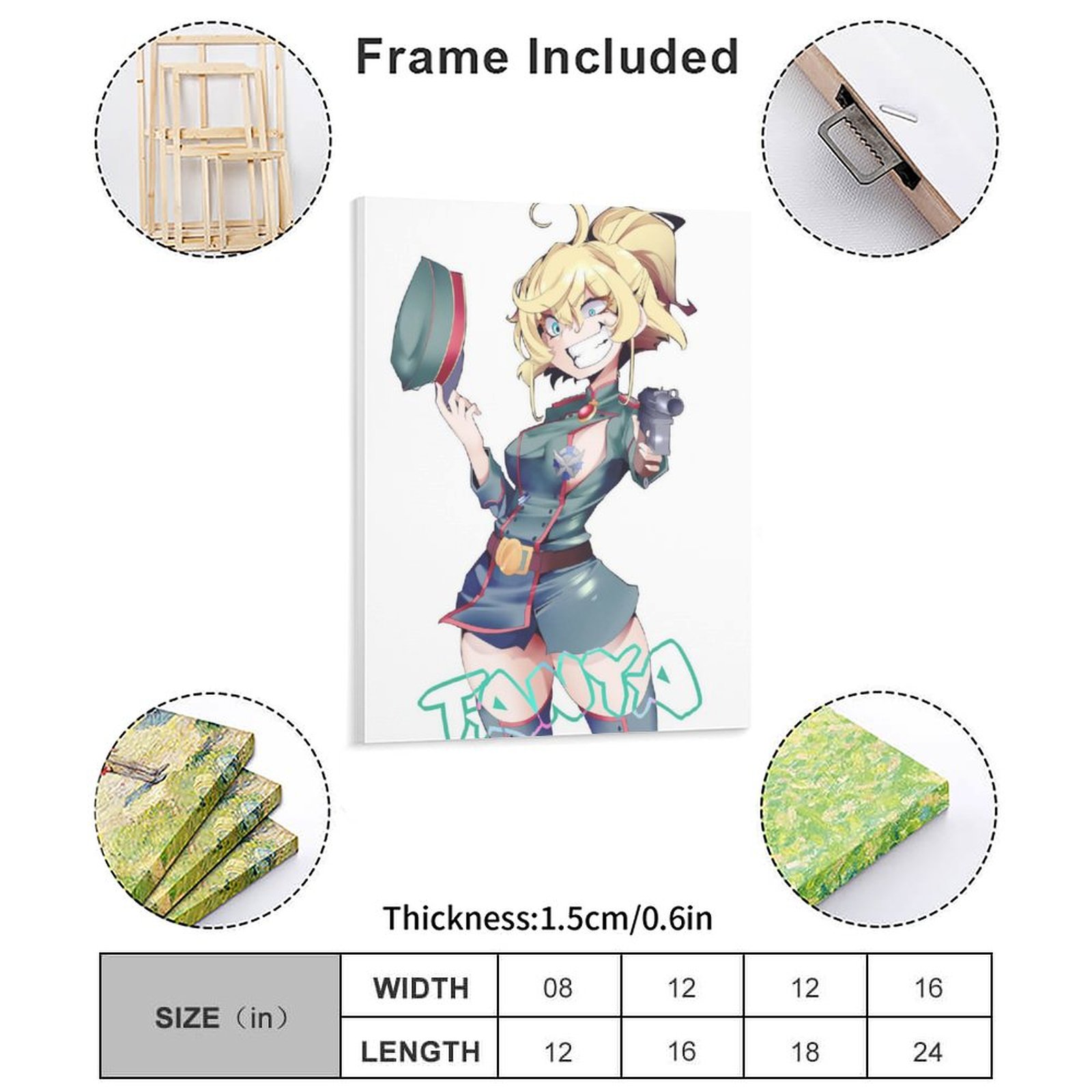 Saga Of Tanya The Evil Poster  – обзор и цена Home Cinema Wall Design