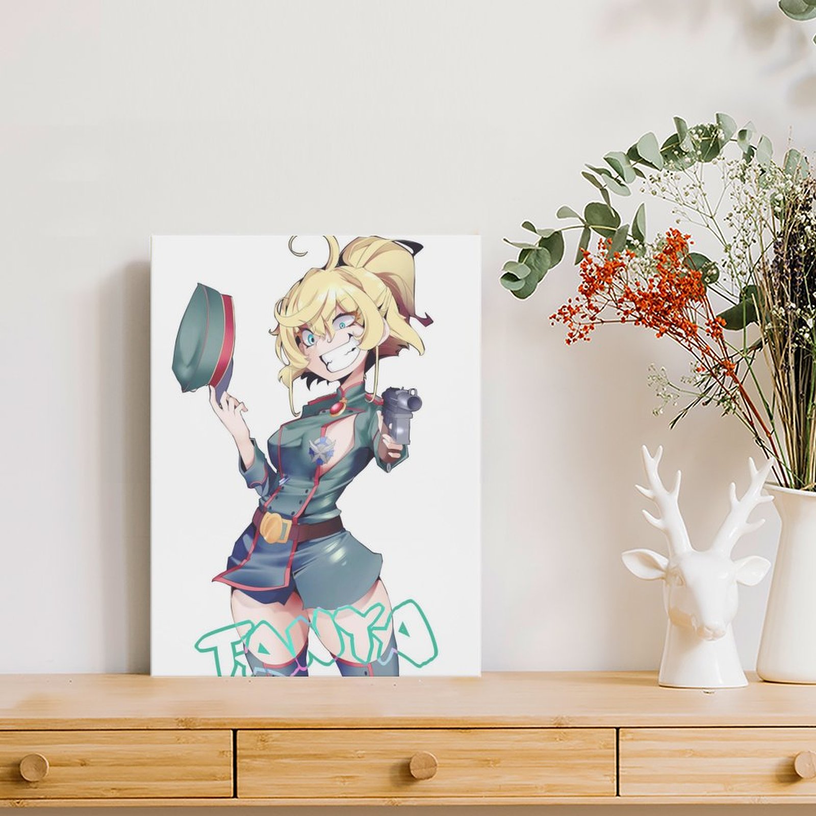 Saga Of Tanya The Evil Poster  – обзор и цена Home Cinema Wall Design