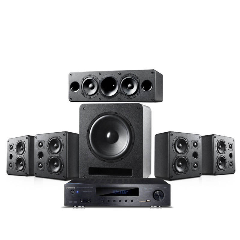 New H5 Home Theatre Audio Kit  – обзор и цена Home Cinema Speaker System