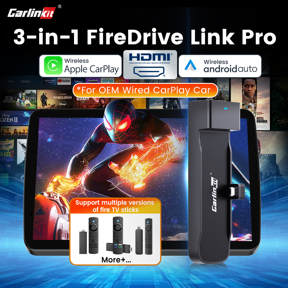 CarlinKit FireDrive Link Pro W – обзор и цена Smart Tv Stick