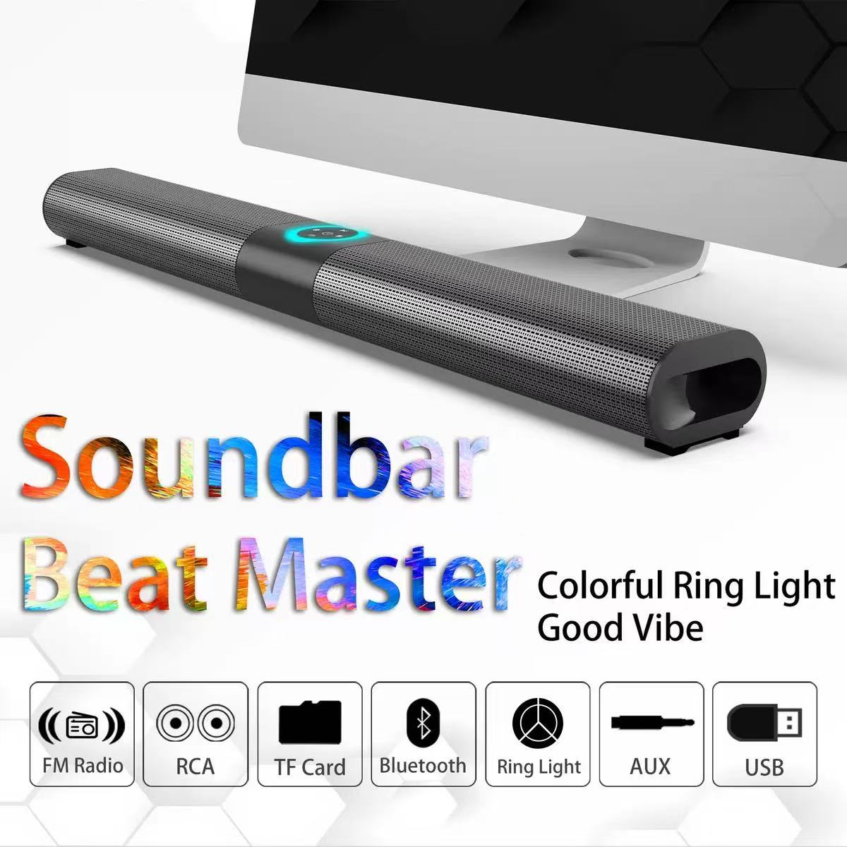 BS-20 Soundbar Wireless Card B – обзор и цена Home Cinema Wall Lights