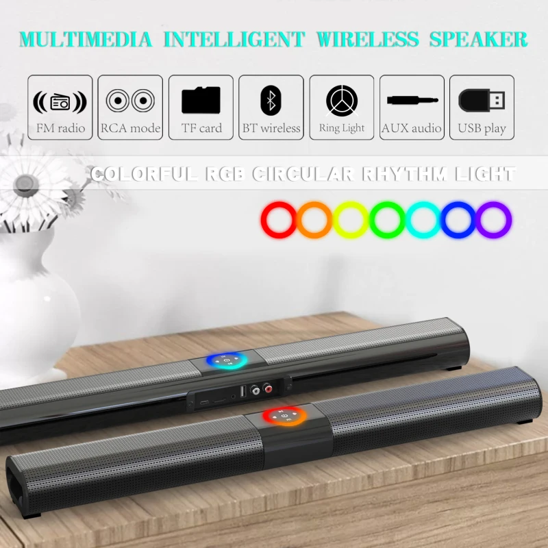BS-20 Soundbar Wireless Card B – обзор и цена Home Cinema Wall Lights