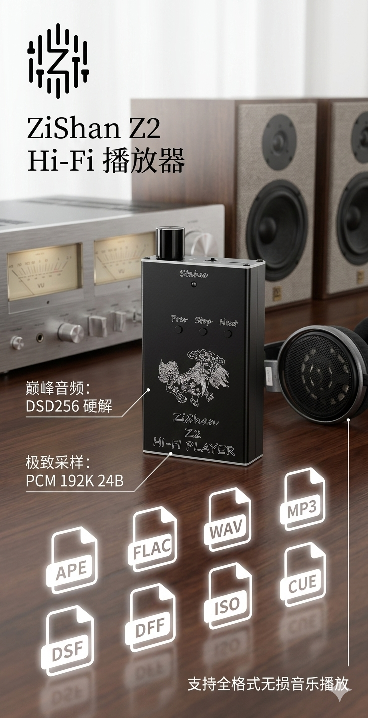Zishan Z2 hifi DSD hard soluti – обзор и цена Home Cinema Hifi