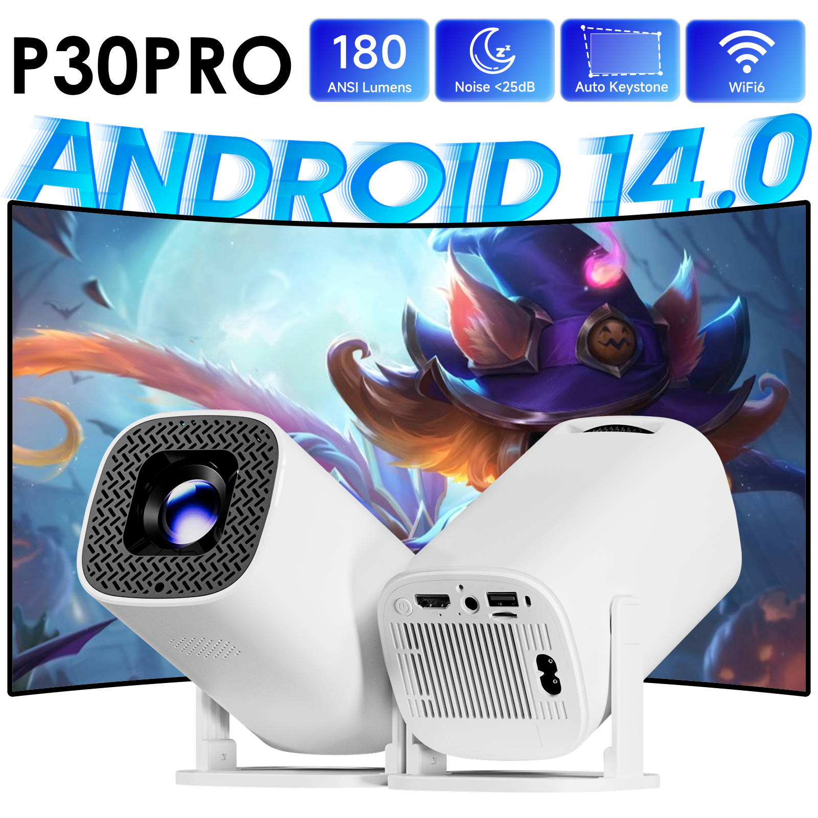 P30 PRO Smart Mini Projector A – обзор и цена Home Cinema Rack