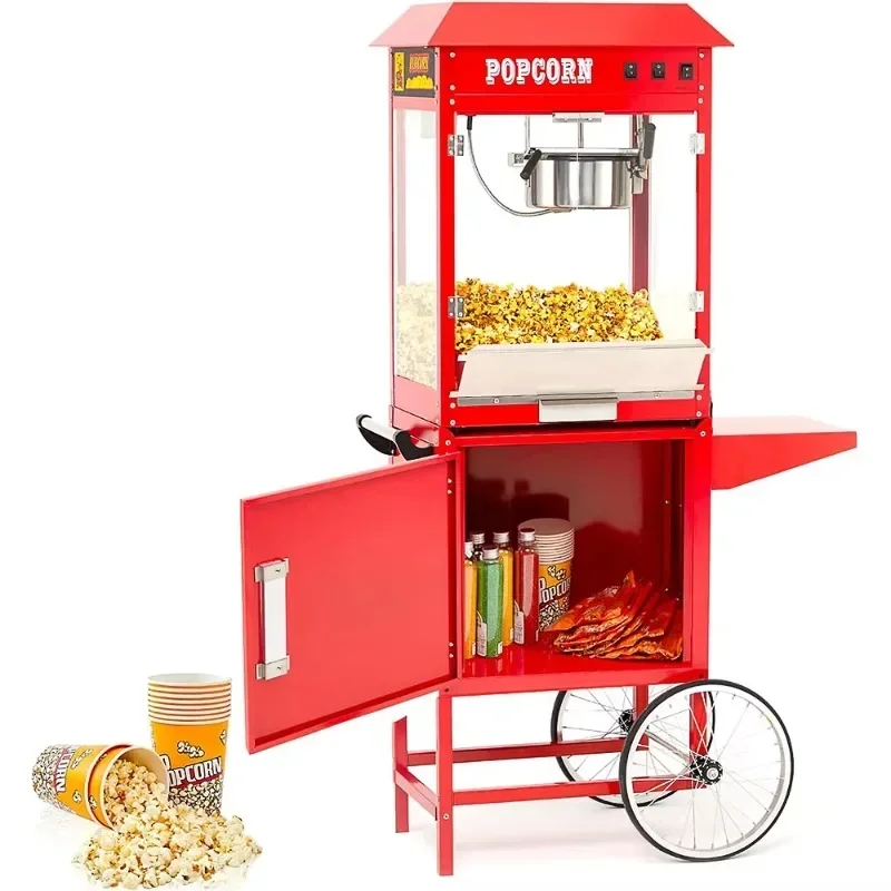 Stainless steel mobile 1400 wa – обзор и цена Popcorn Machine Home
